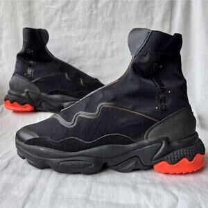 adidas Ozweego TR STLT Black Solar Red FV9669 Men's Size 8